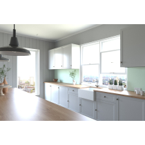 Aqua PVC Splashback