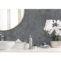  Shower wet wall - Aquabord PVC T&G 3 Wall  Kit - Grey Concrete