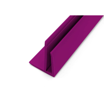Wine Red Corner Trim for Hygienic Panels